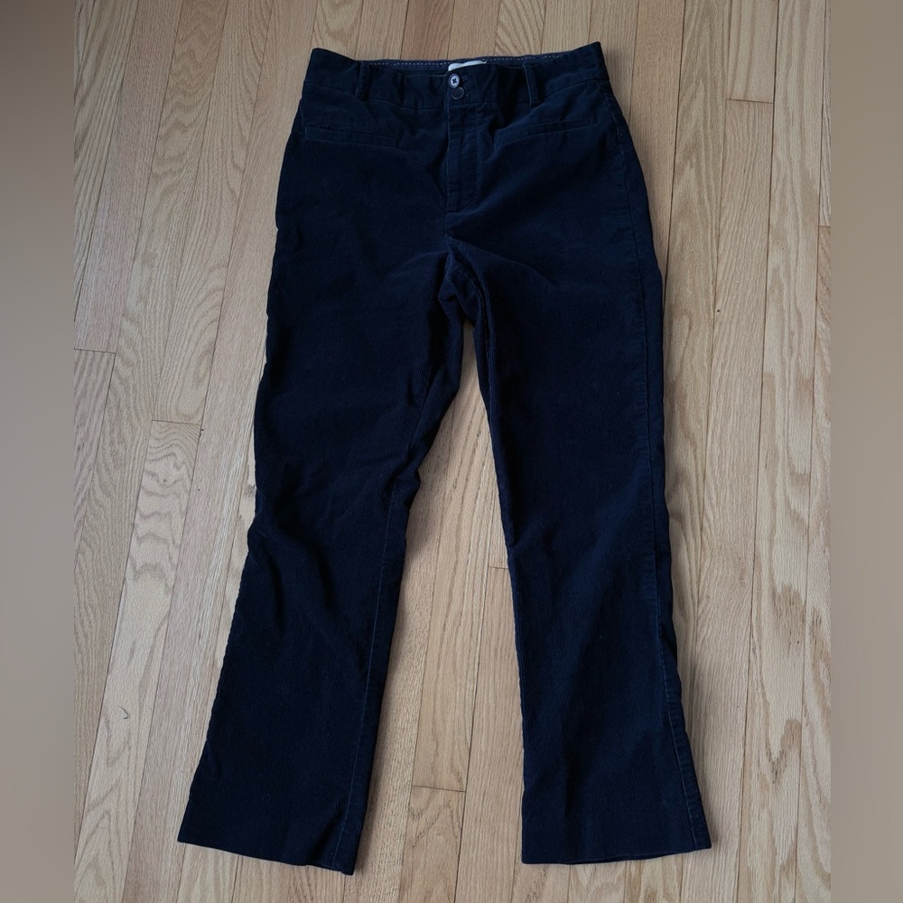 Navy Blue Corduroy Pants